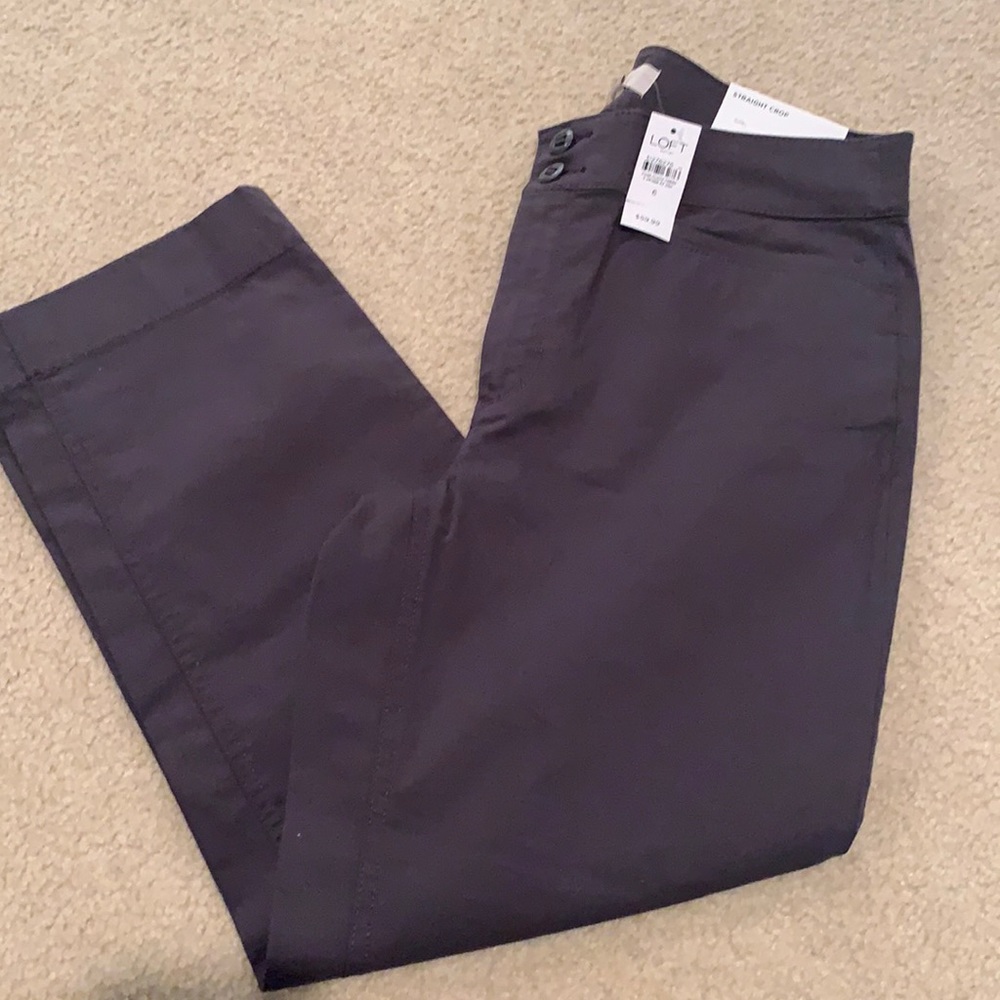 Loft khaki pants, size 6 NWT